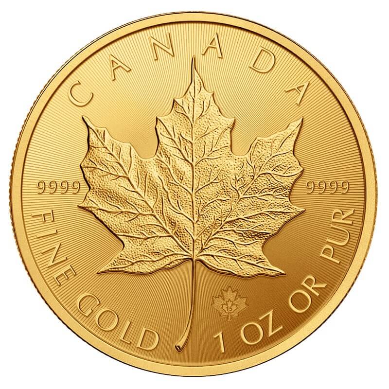 Canadian Gold Maple Leaf 1oz