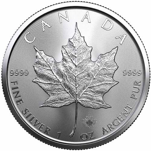 Canadian Silver Maple Leaf 1oz
